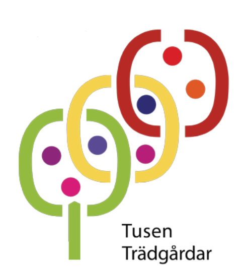 Tusen trädgårdar logotyp