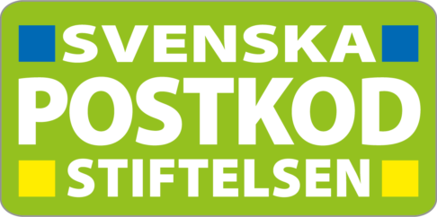 Svenska Postkodstiftelsens logotyp
