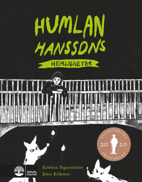 Omslag för boken HumlanHanssons hemligheter av Kristina Sigunsdotter
