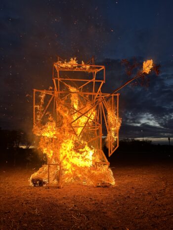 Drakfestival, invigning av deltagarfresk och terminsavslutning av Konstverkstan